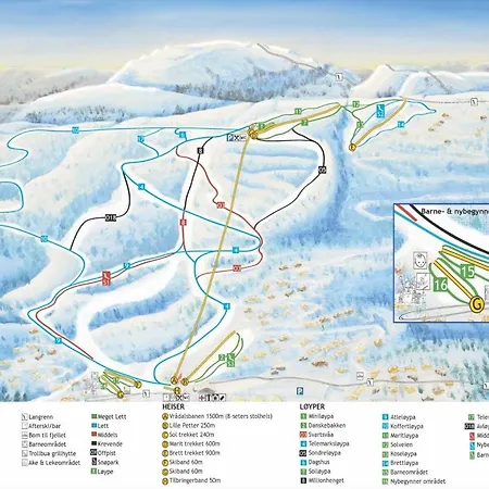Vradal Panorama - Flott Hytte Pa Toppen Holiday home Sinnes