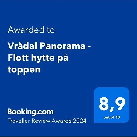 Vradal Panorama - Flott Hytte Pa Toppen * Sinnes